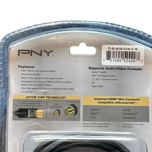 Universal HDMI Mini to HDMI Connector UPC 751492524207 - Picture 2 of 4